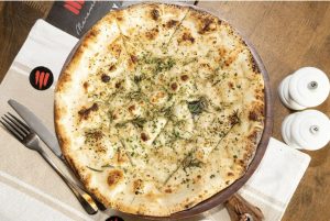 Garlic Crust Pizza